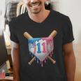 11th Birthday 11yr 2014 Baseball 11 Player 11th Birthday Men's V-Neck T-Shirt 11th Birthday 11yr 2014 Baseball 11 Player 11th Birthday Men's V-Neck T-Shirt