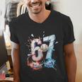6 7 Baseball Six Seven Meme 67 Hands Kids Men Women Men's V-Neck T-Shirt 6 7 Baseball Six Seven Meme 67 Hands Kids Men Women Men's V-Neck T-Shirt