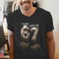 I Was 6 Now I'm 7 Baseball 6 7 Birthday Boys Girls Men's V-Neck T-Shirt I Was 6 Now I'm 7 Baseball 6 7 Birthday Boys Girls Men's V-Neck T-Shirt