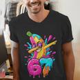 67 Baseball Dabbing Banana 6 7 Dripping Ice Cream Meme Men's V-Neck T-Shirt 67 Baseball Dabbing Banana 6 7 Dripping Ice Cream Meme Men's V-Neck T-Shirt