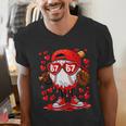 67 Baseball Drip Valentine's Day Men's V-Neck T-Shirt 67 Baseball Drip Valentine's Day Men's V-Neck T-Shirt