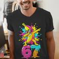 67 Baseball Ice Cream Six Seven Dabbing Banana Men's V-Neck T-Shirt 67 Baseball Ice Cream Six Seven Dabbing Banana Men's V-Neck T-Shirt