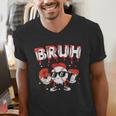 67 Bruh Valentines Baseball Boys Kids Six Seven 6 7 Men's V-Neck T-Shirt 67 Bruh Valentines Baseball Boys Kids Six Seven 6 7 Men's V-Neck T-Shirt