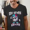 67 Meme Six Seven Baseball Ice Cream Drip Girls Boys Men's V-Neck T-Shirt