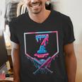 67 Six Seven Meme Baseball Ice Cream Drip 67 Gen Alpha Slang Men's V-Neck T-Shirt 67 Six Seven Meme Baseball Ice Cream Drip 67 Gen Alpha Slang Men's V-Neck T-Shirt