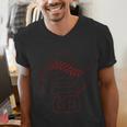 7 Years 2019 Baseball 7TH Birthday Men's V-Neck T-Shirt