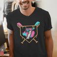 7th Birthday Baseball Bat Ice-Cream Drip 7yrs Old Boys Girls Men's V-Neck T-Shirt 7th Birthday Baseball Bat Ice-Cream Drip 7yrs Old Boys Girls Men's V-Neck T-Shirt