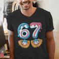Baseball 67 Ice Cream Drip 67 Meme Player T-Shirt Men's V-Neck T-Shirt Baseball 67 Ice Cream Drip 67 Meme Player T-Shirt Men's V-Neck T-Shirt