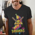 Baseball Banana Graffiti Urban For Kids Men's V-Neck T-Shirt Baseball Banana Graffiti Urban For Kids Men's V-Neck T-Shirt