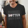 Baseball Batter Team Player Sport Lover Family Friends Fans Men's V-Neck T-Shirt Baseball Batter Team Player Sport Lover Family Friends Fans Men's V-Neck T-Shirt