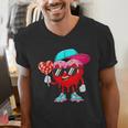 Baseball Drip Ice Cream Valentines Day Baseball Sport Boys Men's V-Neck T-Shirt Baseball Drip Ice Cream Valentines Day Baseball Sport Boys Men's V-Neck T-Shirt