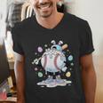 Baseball Drip Icecream Apparel Youth Boy Easter Men's V-Neck T-Shirt Baseball Drip Icecream Apparel Youth Boy Easter Men's V-Neck T-Shirt