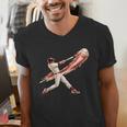 Baseball Drip Team For Boys And Girls Ice Cream Cool Men's V-Neck T-Shirt Baseball Drip Team For Boys And Girls Ice Cream Cool Men's V-Neck T-Shirt