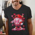 Baseball Drip Valentine Sports Vday Ice Cream Drip Heart Men's V-Neck T-Shirt Baseball Drip Valentine Sports Vday Ice Cream Drip Heart Men's V-Neck T-Shirt