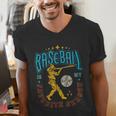 Baseball Is My Favorite Season Player Coach Fan Game Day Men's V-Neck T-Shirt