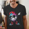 Baseball Ice Cream Drip Dabbing Sports Sprinkles For Boys Men's V-Neck T-Shirt Baseball Ice Cream Drip Dabbing Sports Sprinkles For Boys Men's V-Neck T-Shirt