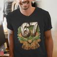 Baseball Ice Cream Drip Number 67 Playground Player 67th Men's V-Neck T-Shirt Baseball Ice Cream Drip Number 67 Playground Player 67th Men's V-Neck T-Shirt