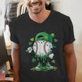 Baseball Icecream Apparel Youth Boy St Patrick's Day Men's V-Neck T-Shirt