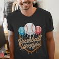 Baseball Lifestyle Baseball Lover Player Baseballer Men's V-Neck T-Shirt Baseball Lifestyle Baseball Lover Player Baseballer Men's V-Neck T-Shirt