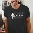 Baseball Pitcher Game Day Team Sport Player Coach Family Fan Men's V-Neck T-Shirt Baseball Pitcher Game Day Team Sport Player Coach Family Fan Men's V-Neck T-Shirt