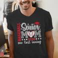 Baseball Senior Mom 2026 Last Inning Baseball Senior Mama Men's V-Neck T-Shirt Baseball Senior Mom 2026 Last Inning Baseball Senior Mama Men's V-Neck T-Shirt