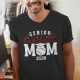 Baseball Senior Mom Of A Senior Baseball Player Mom 2026 Men's V-Neck T-Shirt Baseball Senior Mom Of A Senior Baseball Player Mom 2026 Men's V-Neck T-Shirt