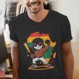 Baseball History Month For Boys Men's V-Neck T-Shirt Baseball History Month For Boys Men's V-Neck T-Shirt
