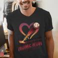 Baseball Valentine Love Is Our Home Run Apparel Men's V-Neck T-Shirt Baseball Valentine Love Is Our Home Run Apparel Men's V-Neck T-Shirt