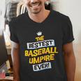 Best Baseball Umpire Job Occupation Men's V-Neck T-Shirt Best Baseball Umpire Job Occupation Men's V-Neck T-Shirt