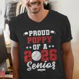 Class Of 2026 Senior Year Baseball Poppy 2026 Graduate Men's V-Neck T-Shirt Class Of 2026 Senior Year Baseball Poppy 2026 Graduate Men's V-Neck T-Shirt