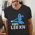 Da Pope Leo XIV Baseball Men's V-Neck T-Shirt