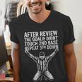 Football Baseball Soccer Referee Joke Tee Football Fan Men's V-Neck T-Shirt Football Baseball Soccer Referee Joke Tee Football Fan Men's V-Neck T-Shirt