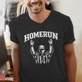 Football Referee Tee Touchdown Baseball Homerun Men's V-Neck T-Shirt Football Referee Tee Touchdown Baseball Homerun Men's V-Neck T-Shirt