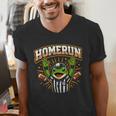 Football Referee Touchdown Baseball Homerun Frog Men's V-Neck T-Shirt Football Referee Touchdown Baseball Homerun Frog Men's V-Neck T-Shirt