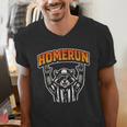 Football Referee Touchdown Baseball Homerun Raccoon Men's V-Neck T-Shirt Football Referee Touchdown Baseball Homerun Raccoon Men's V-Neck T-Shirt
