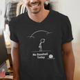 Game Day No Baseball Today Men's V-Neck T-Shirt Game Day No Baseball Today Men's V-Neck T-Shirt