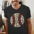 Happy Dot Day Baseball Colorful Polka Dots Boy And Youth Men's V-Neck T-Shirt Happy Dot Day Baseball Colorful Polka Dots Boy And Youth Men's V-Neck T-Shirt
