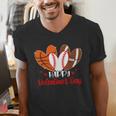 Happy Valentines Day Shirt Boys Basketball Baseball Football Men's V-Neck T-Shirt Happy Valentines Day Shirt Boys Basketball Baseball Football Men's V-Neck T-Shirt