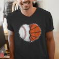 Heart 67 Meme Baseball Basketball Pocket Valentine's Day Tee Men's V-Neck T-Shirt Heart 67 Meme Baseball Basketball Pocket Valentine's Day Tee Men's V-Neck T-Shirt