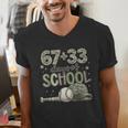 HUGvyn 6733 Days Of School Baseball 100 Days Camo Cap Boys Men's V-Neck T-Shirt HUGvyn 6733 Days Of School Baseball 100 Days Camo Cap Boys Men's V-Neck T-Shirt