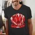 Ice Cream Drip Heart Valentines Day Baseball Boys Youth Kids Men's V-Neck T-Shirt Ice Cream Drip Heart Valentines Day Baseball Boys Youth Kids Men's V-Neck T-Shirt