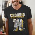 Jackson Chourio Milwaukee MLB Baseball Player MLBJCH201M Men's V-Neck T-Shirt Jackson Chourio Milwaukee MLB Baseball Player MLBJCH201M Men's V-Neck T-Shirt