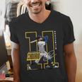 Jackson Chourio Milwaukee MLB Baseball Player MLBJCH202M Men's V-Neck T-Shirt Jackson Chourio Milwaukee MLB Baseball Player MLBJCH202M Men's V-Neck T-Shirt