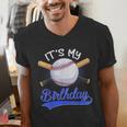 Kids 8th Baseball Birthday Party Boys Sport Fan 8 Years Old Men's V-Neck T-Shirt Kids 8th Baseball Birthday Party Boys Sport Fan 8 Years Old Men's V-Neck T-Shirt