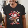 Kids Baseball Drip Ice Cream Apparel Kids Boys Valentine Men's V-Neck T-Shirt Kids Baseball Drip Ice Cream Apparel Kids Boys Valentine Men's V-Neck T-Shirt