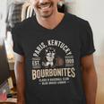 Paris Kentucky Bourbonites Baseball Heritage Men's V-Neck T-Shirt Paris Kentucky Bourbonites Baseball Heritage Men's V-Neck T-Shirt