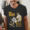 Paul Skenes Pittsburgh MLB Baseball Players MLBPSK304N Men's V-Neck T-Shirt Paul Skenes Pittsburgh MLB Baseball Players MLBPSK304N Men's V-Neck T-Shirt