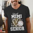 Proud Mimi Of A 2026 Senior Baseball Graduation Leopard Men's V-Neck T-Shirt