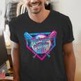 Respect The Drip Baseball Ice Cream For Kids Boys Youth Men's V-Neck T-Shirt
