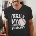 My Senior Baseball Senior Mom 2026 Baseball Senior Mama Men's V-Neck T-Shirt My Senior Baseball Senior Mom 2026 Baseball Senior Mama Men's V-Neck T-Shirt